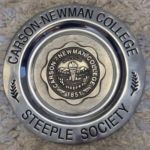 Carson-Newman College - Steeple Society - Pewter Plate